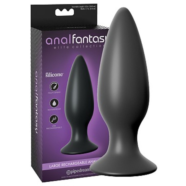 [PIPEDREAM] PD477423 Anal Fantasy Elite Large Rechargeable Anal Plug