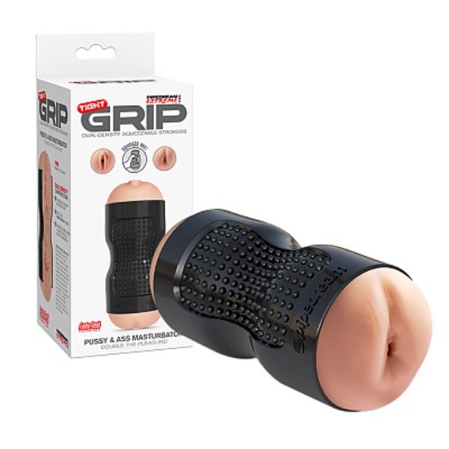 [PIPEDREAM] RD28323 Toyz Tight Grip Pussy &amp; Ass Masturbator